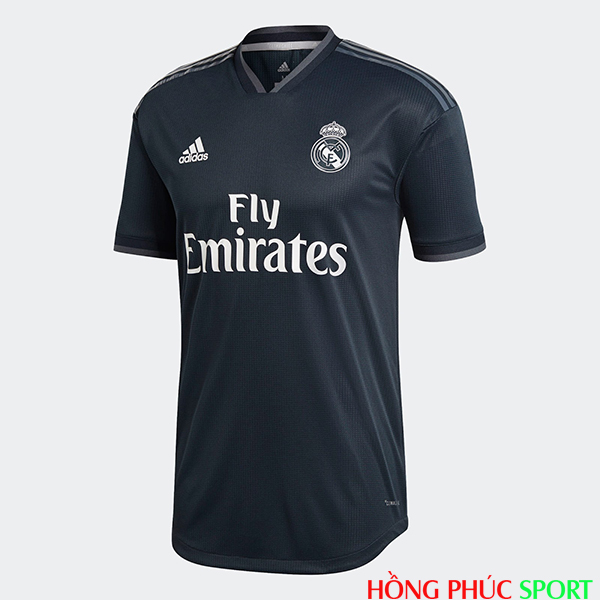 Mặt trước áo đấu Real Madrid mùa giải 2018 2019 sân khách Mặt trước áo đấu Real Madrid mùa giải 2018 2019 sân khách