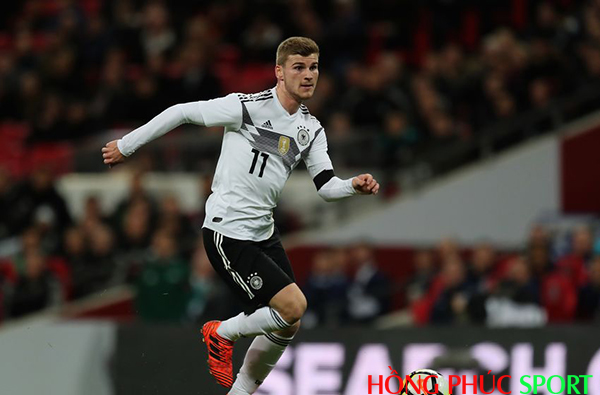 Tiền đạo Timo Werner đội tuyển Đức