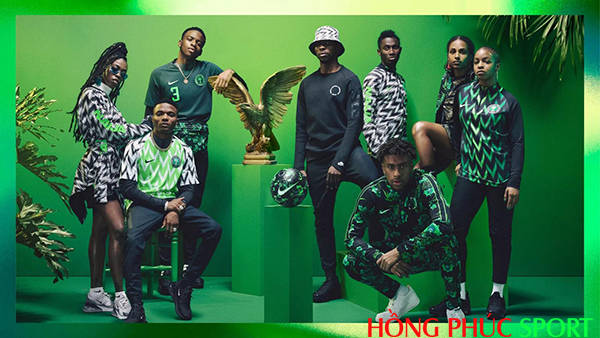 Poster quảng cáo áo đấu tuyển Nigeria World Cup 2018 Poster quảng cáo áo đấu tuyển Nigeria World Cup 2018