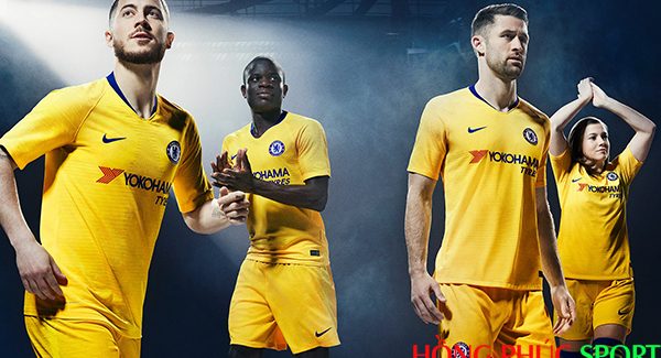 Áo đấu Chelsea sân khách mùa giải 2018 2019