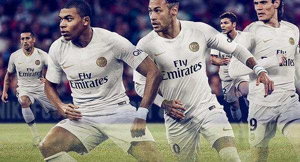 Áo đấu Paris Saint-Germain sân khách mùa giải 2018 2019