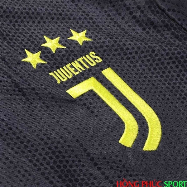 Logo áo đấu Juventus thứ ba mùa giải 2018 2019