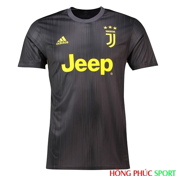 Phía trước áo đấu Juventus thứ ba mùa giải 2018 2019