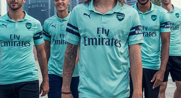 Công bố áo đấu Arsenal thứ ba mùa giải 2018 2019