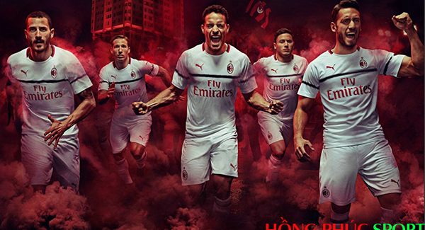 Công bố áo đấu AC Milan sân khách mùa giải 2018 2019