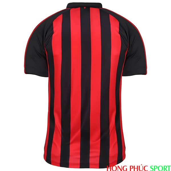 Phía sau áo đấu AC Milan sân nhà mùa giải 2018 2019