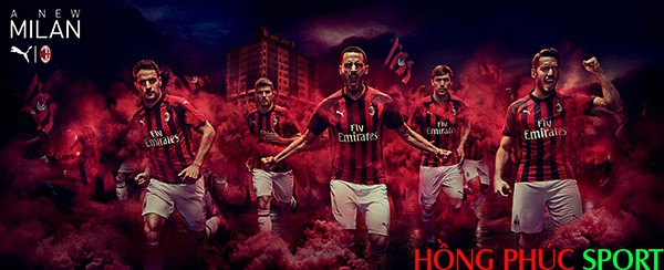 Công bố áo đấu AC Milan sân nhà mùa giải 2018 2019