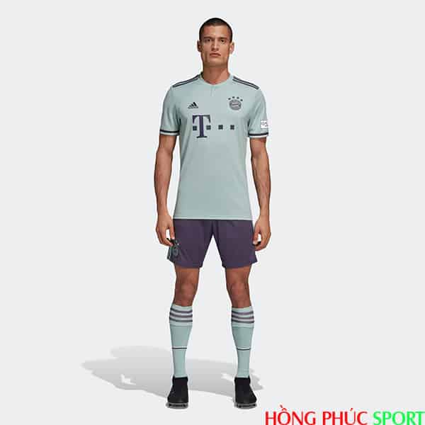 Tổng quan áo đấu Bayern Munich sân khách mùa giải 2018 2019