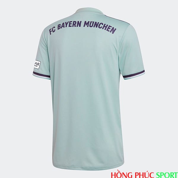 Phía sau áo đấu Bayern Munich sân khách mùa giải 2018 2019