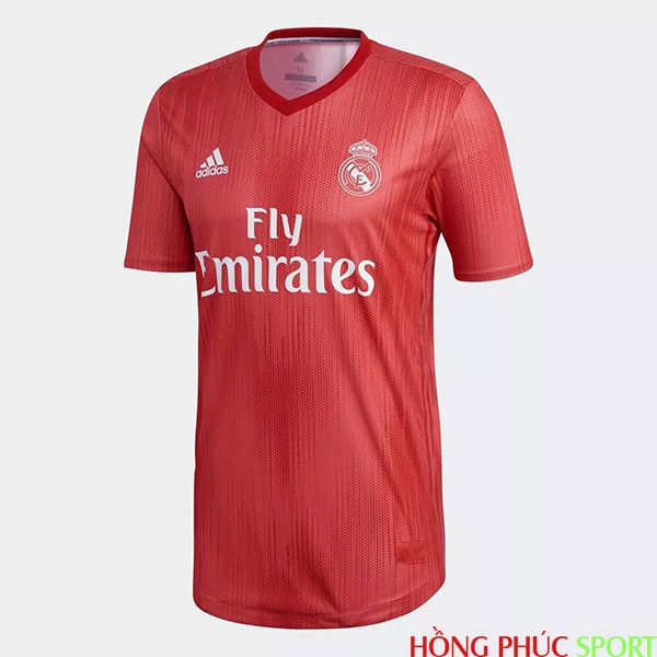 Phía trước áo đấu Real Madrid thứ ba mùa giải 2018 2019