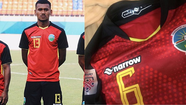 Áo đấu đội tuyển Timor-Leste tại AFF Suzuki Cup 2018