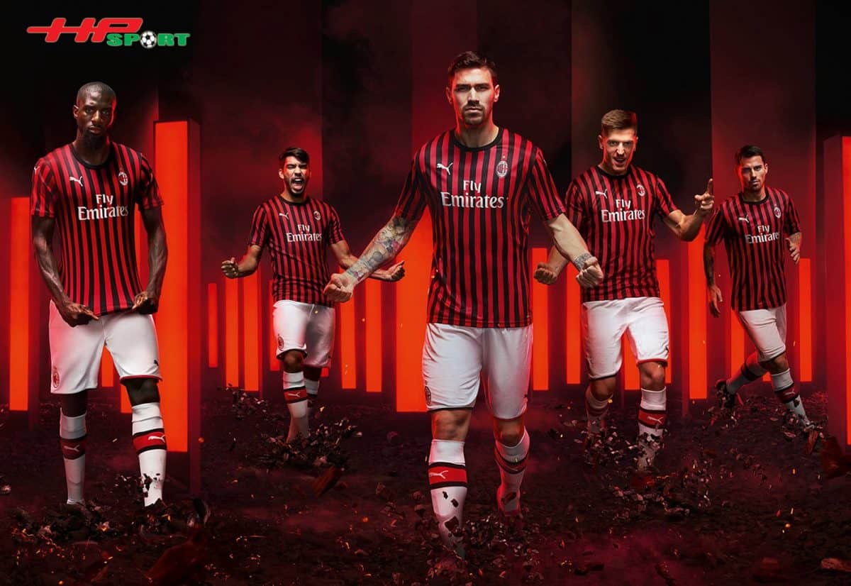 Áo đấu AC Milan mùa giải 2019 2020