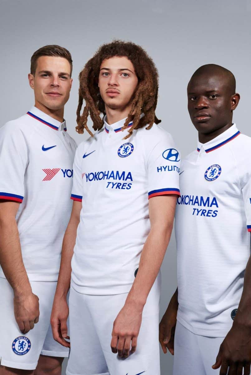 Áo bóng đá Chelsea 2019 2020 màu trắng