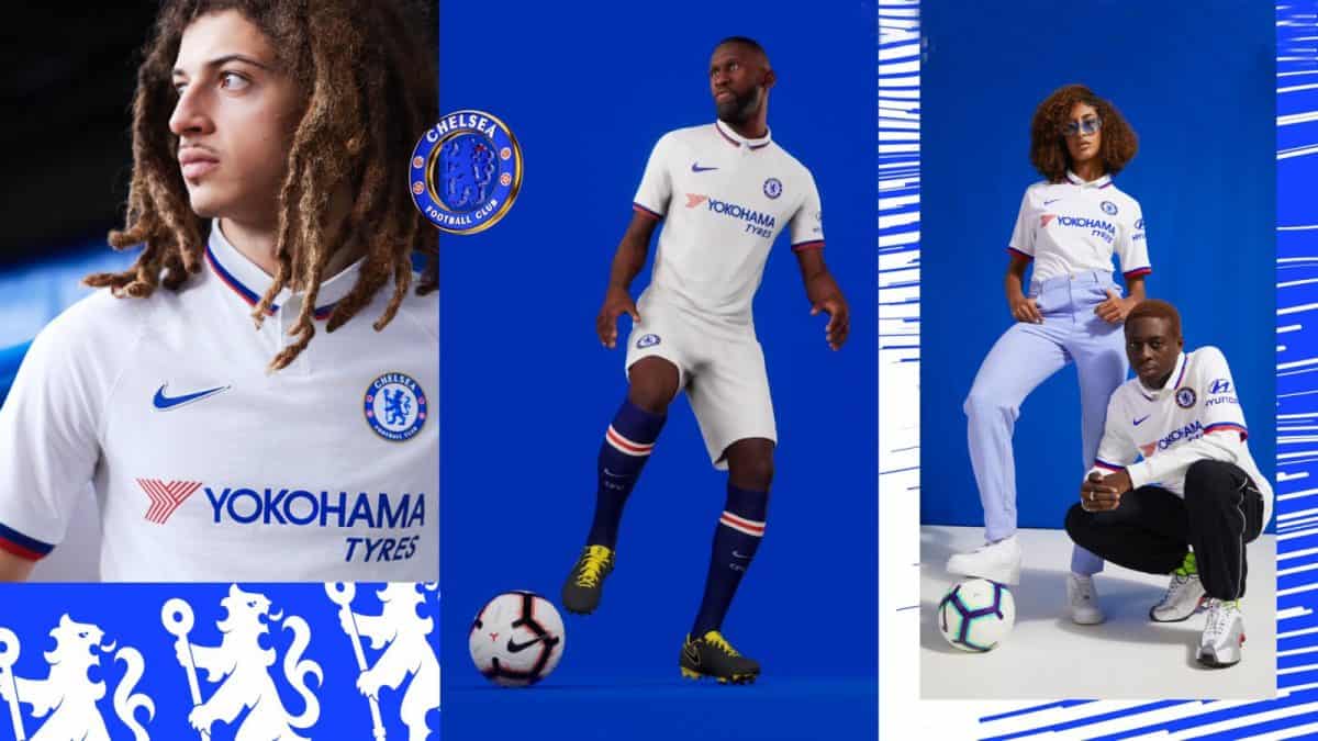 Áo bóng đá Chelsea 2019 2020 màu trắng