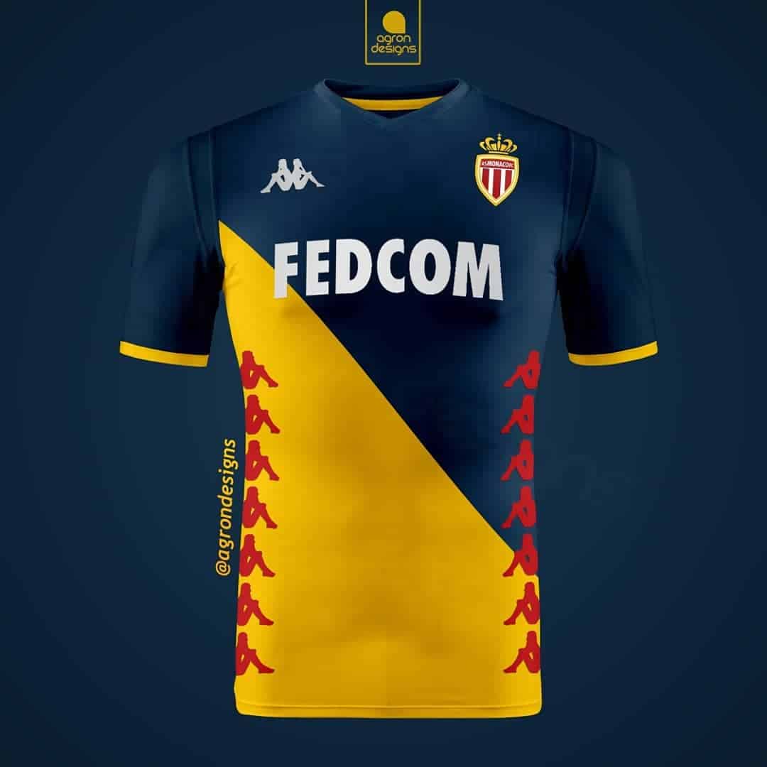 Áo đấu Monaco mùa giải 2019 2020