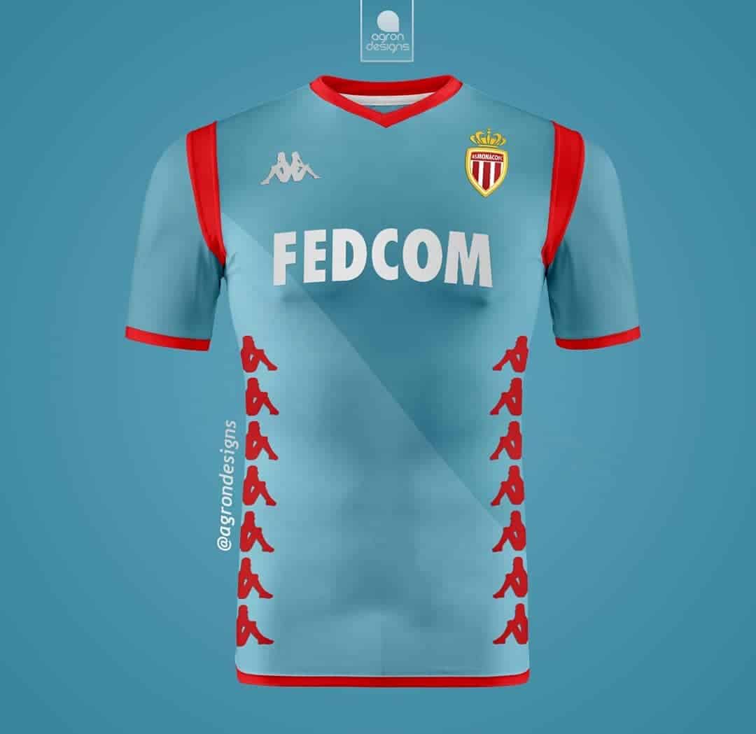 Áo đấu Monaco mùa giải 2019 2020