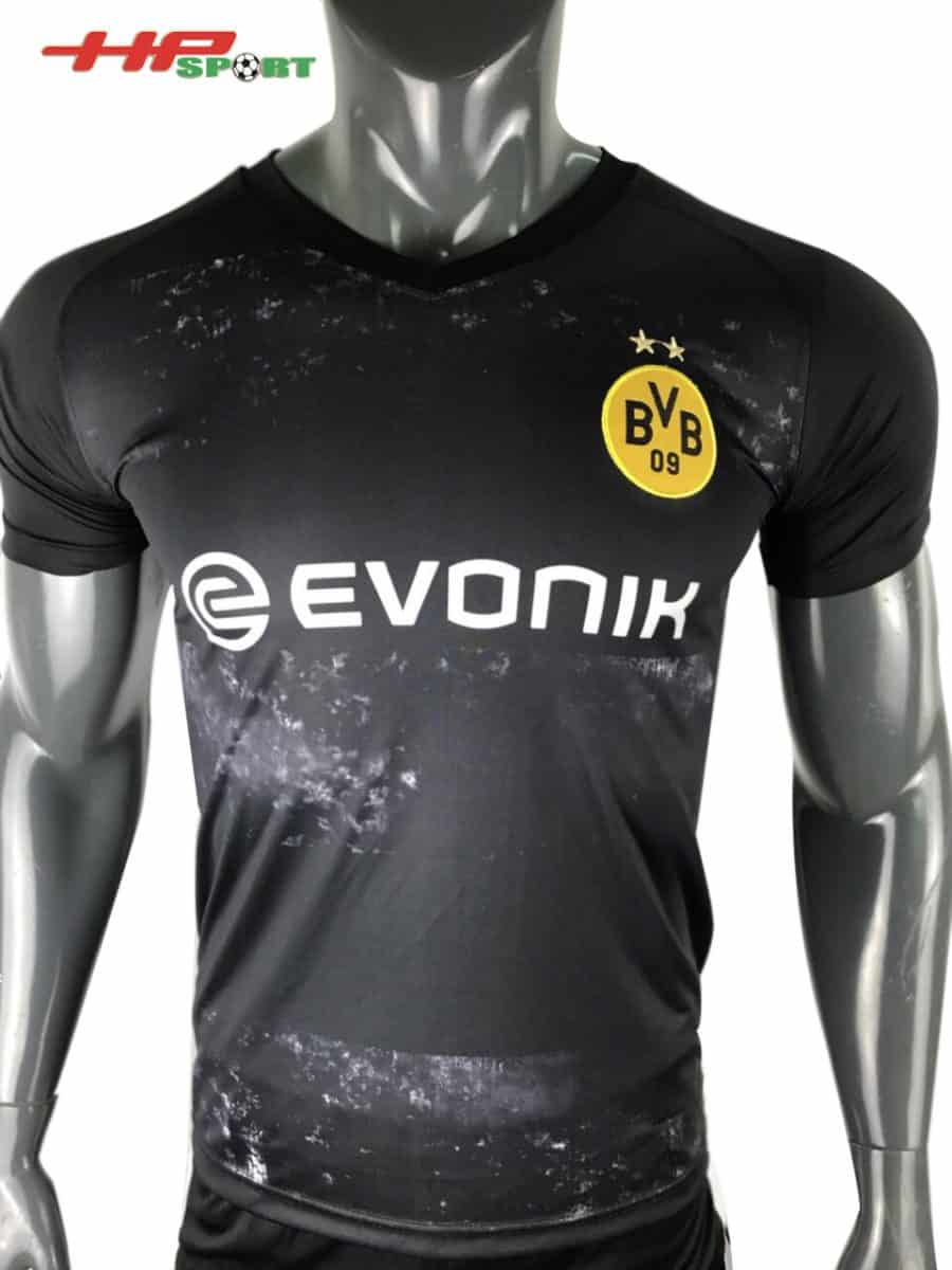 ÁO BÓNG ĐÁ DORTMUND SÂN KHÁCH 2019 2020 MÀU ĐEN