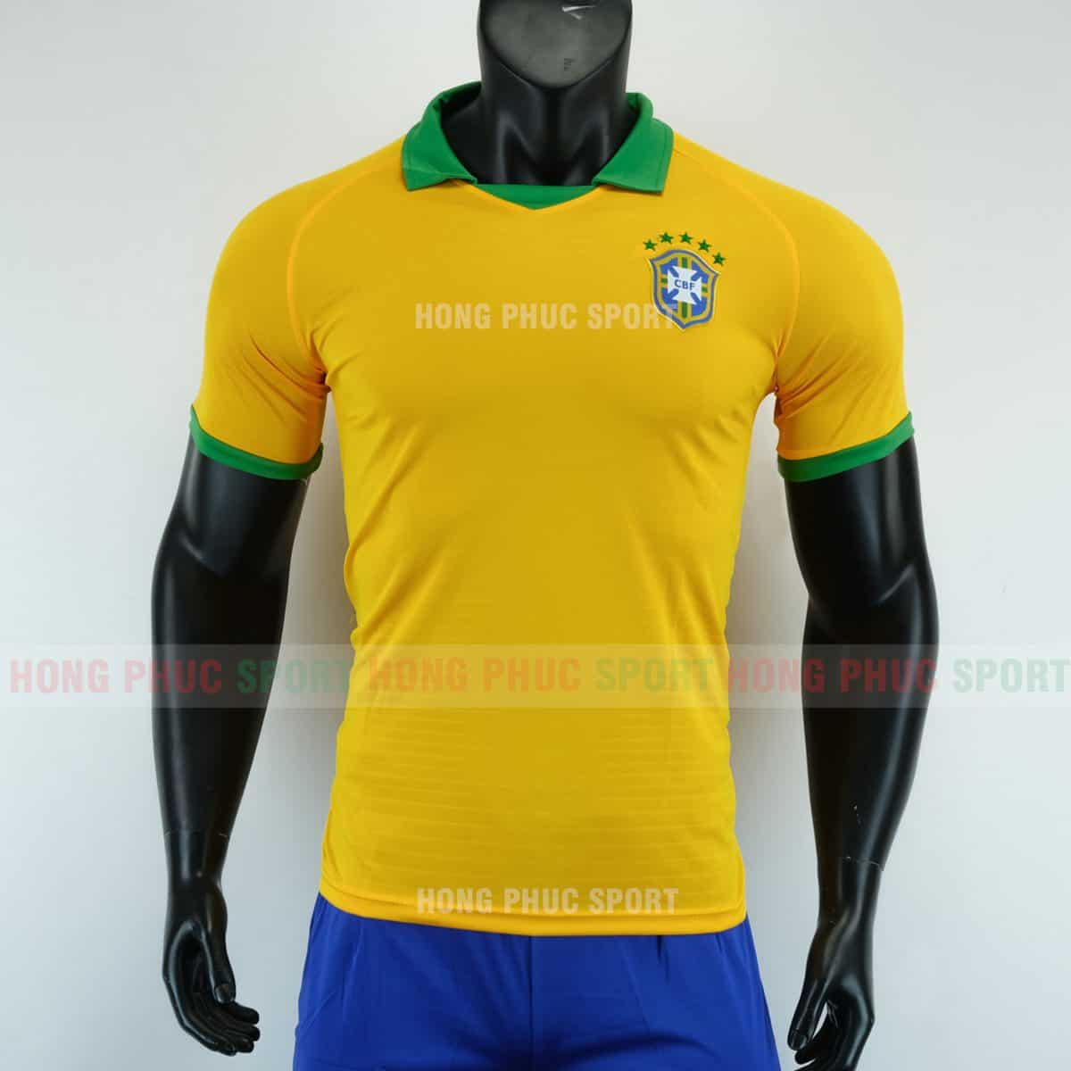 ÁO BÓNG ĐÁ BRAZIL SÂN NHÀ COPA AMERICA 2019 MÀU VÀNG ÁO BÓNG ĐÁ BRAZIL SÂN NHÀ COPA AMERICA 2019 MÀU VÀNG