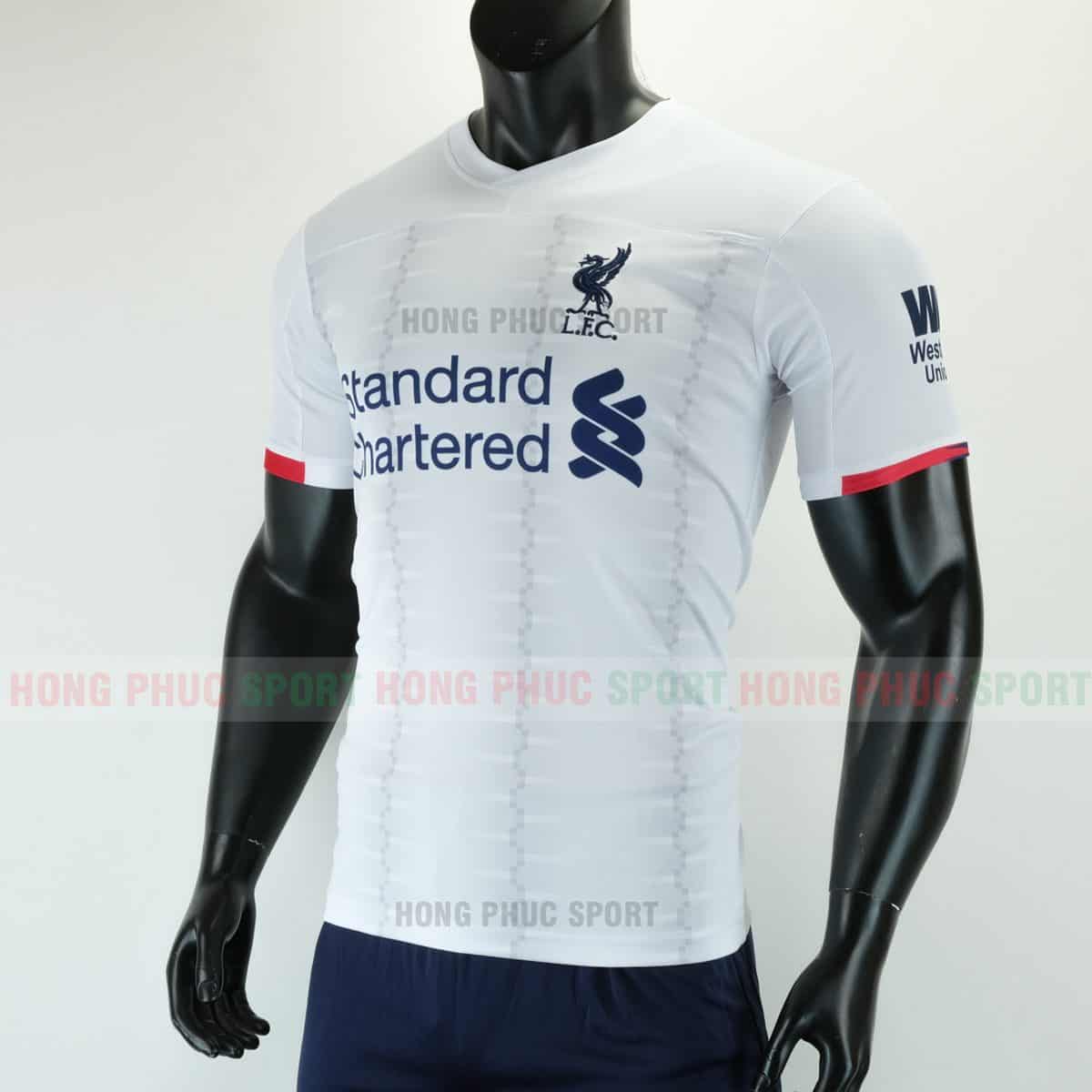 ÁO BÓNG ĐÁ LIVERPOOL SÂN KHÁCH 2019 2020 MÀU TRẮNG ÁO BÓNG ĐÁ LIVERPOOL SÂN KHÁCH 2019 2020 MÀU TRẮNG