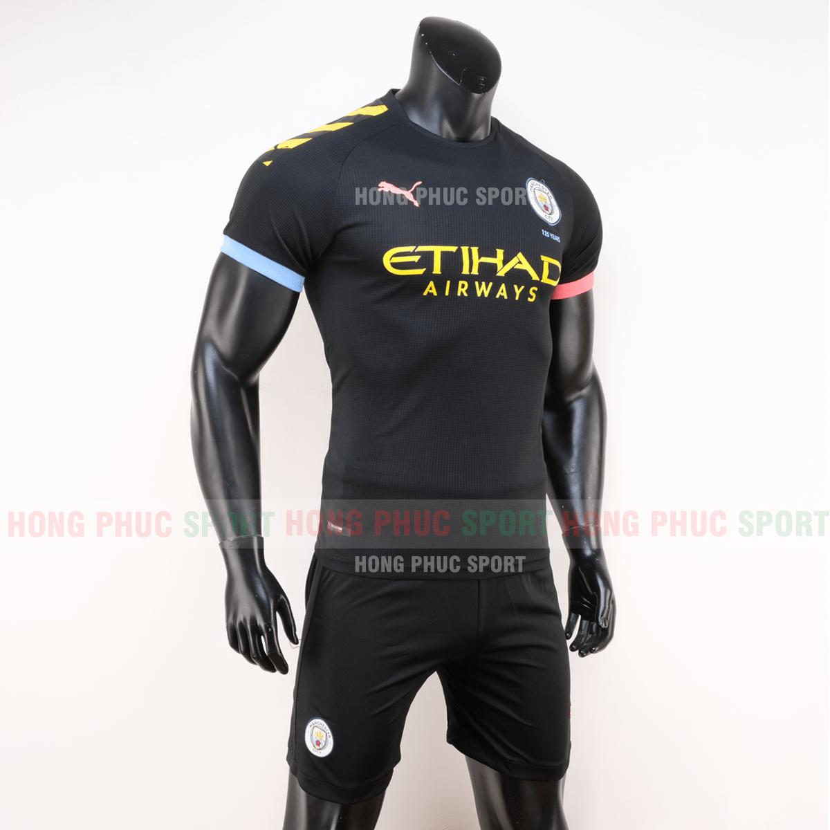 ÁO BÓNG ĐÁ MANCHESTER CITY SÂN KHÁCH 2019 2020 MÀU ĐEN ÁO BÓNG ĐÁ MANCHESTER CITY SÂN KHÁCH 2019 2020 MÀU ĐEN