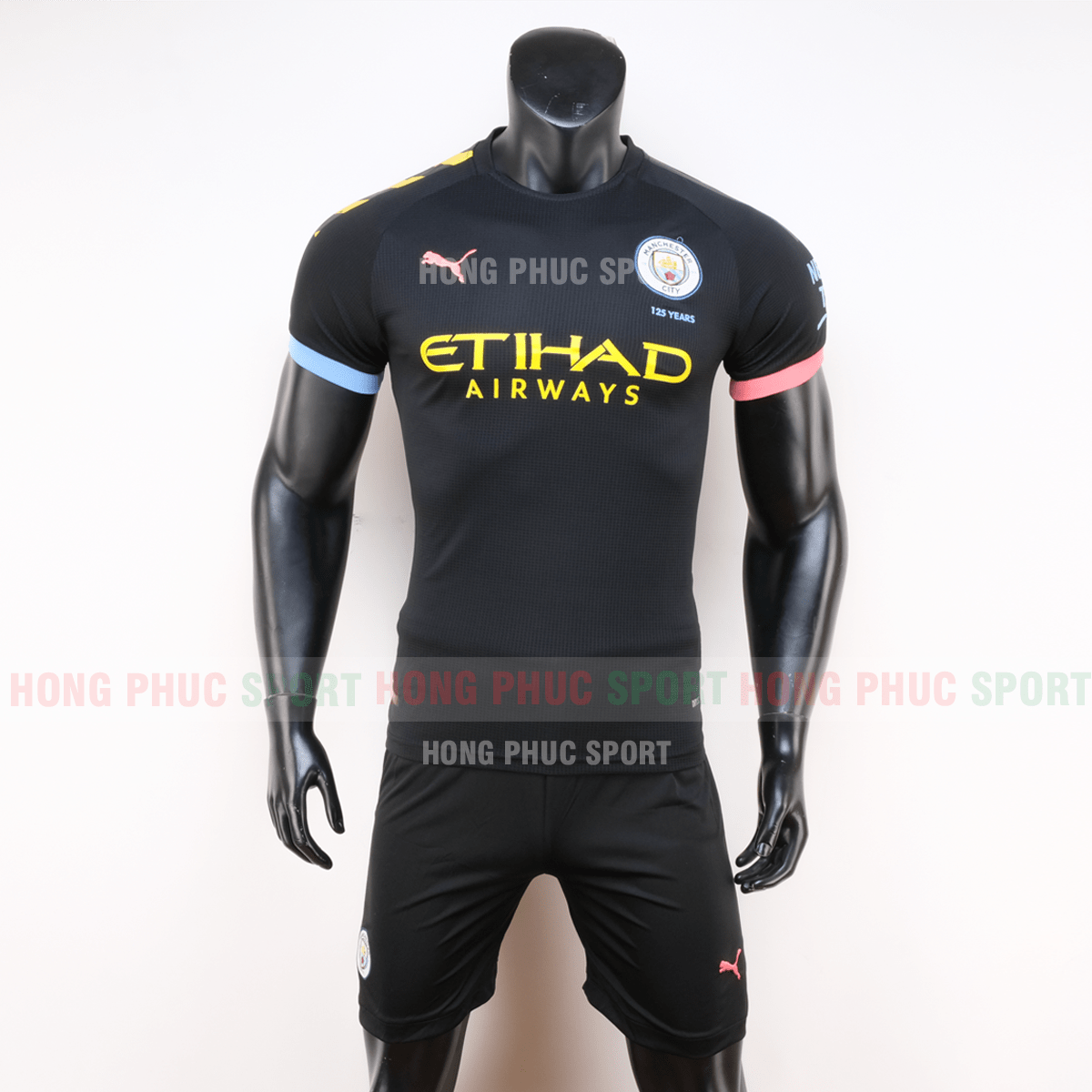 ÁO BÓNG ĐÁ MANCHESTER CITY SÂN KHÁCH 2019 2020 MÀU ĐEN ÁO BÓNG ĐÁ MANCHESTER CITY SÂN KHÁCH 2019 2020 MÀU ĐEN