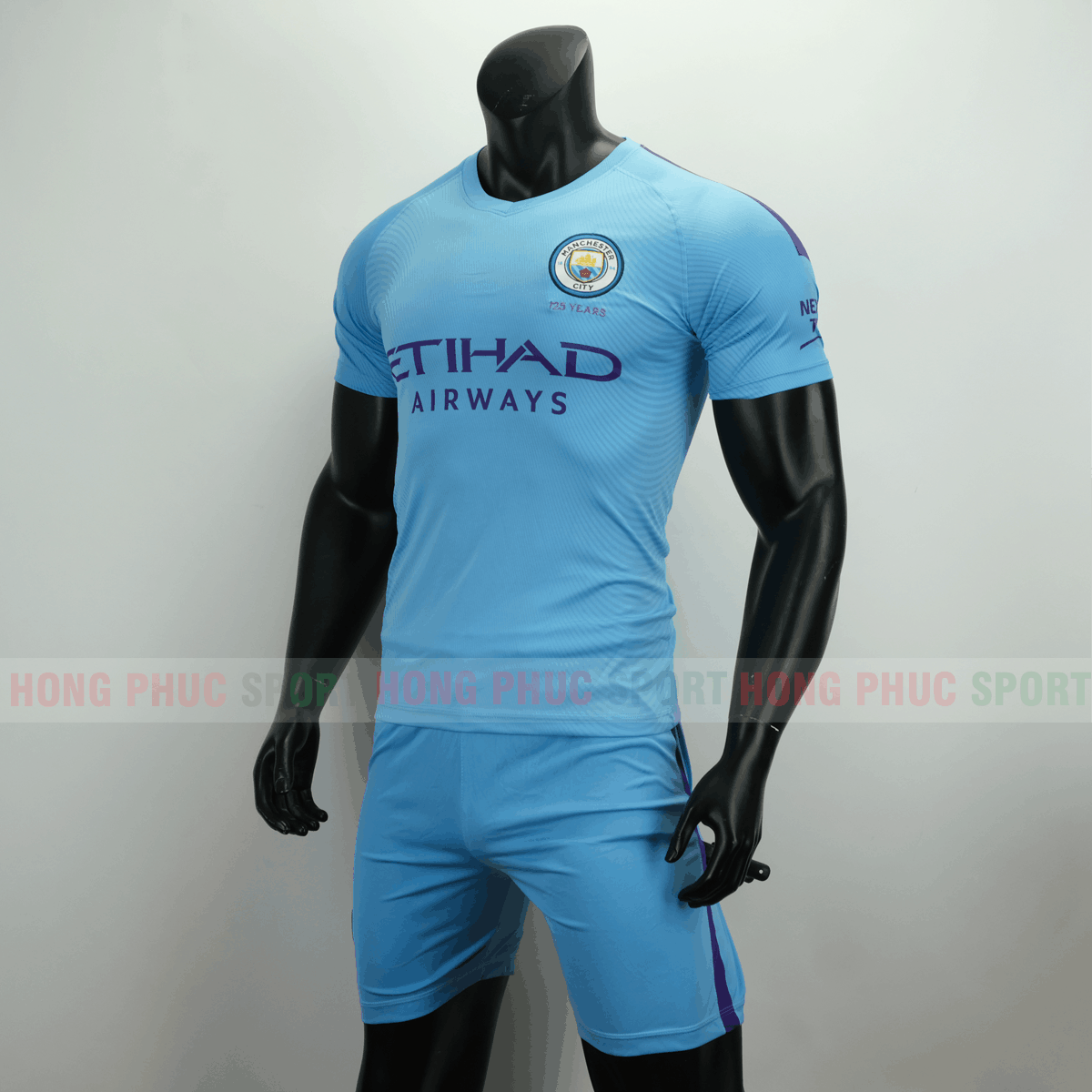 ÁO ĐÁ BÓNG MANCHESTER CITY SÂN NHÀ 2019 2020 MÀU XANH