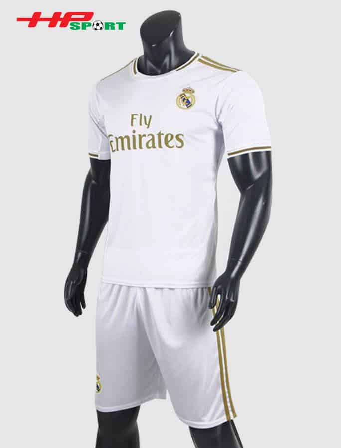 ÁO BÓNG ĐÁ REAL MADRID SÂN NHÀ 2019 2020 MÀU TRẮNG