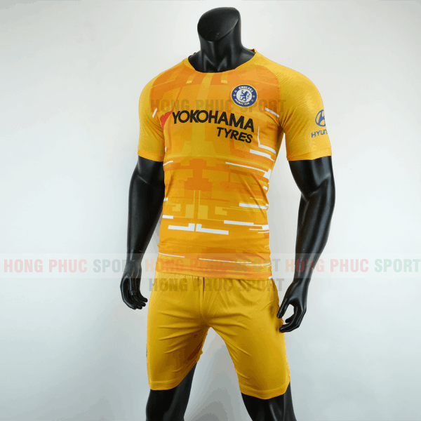 ÁO BÓNG ĐÁ THỦ MÔN CHELSEA 2019 2020 MÀU CAM