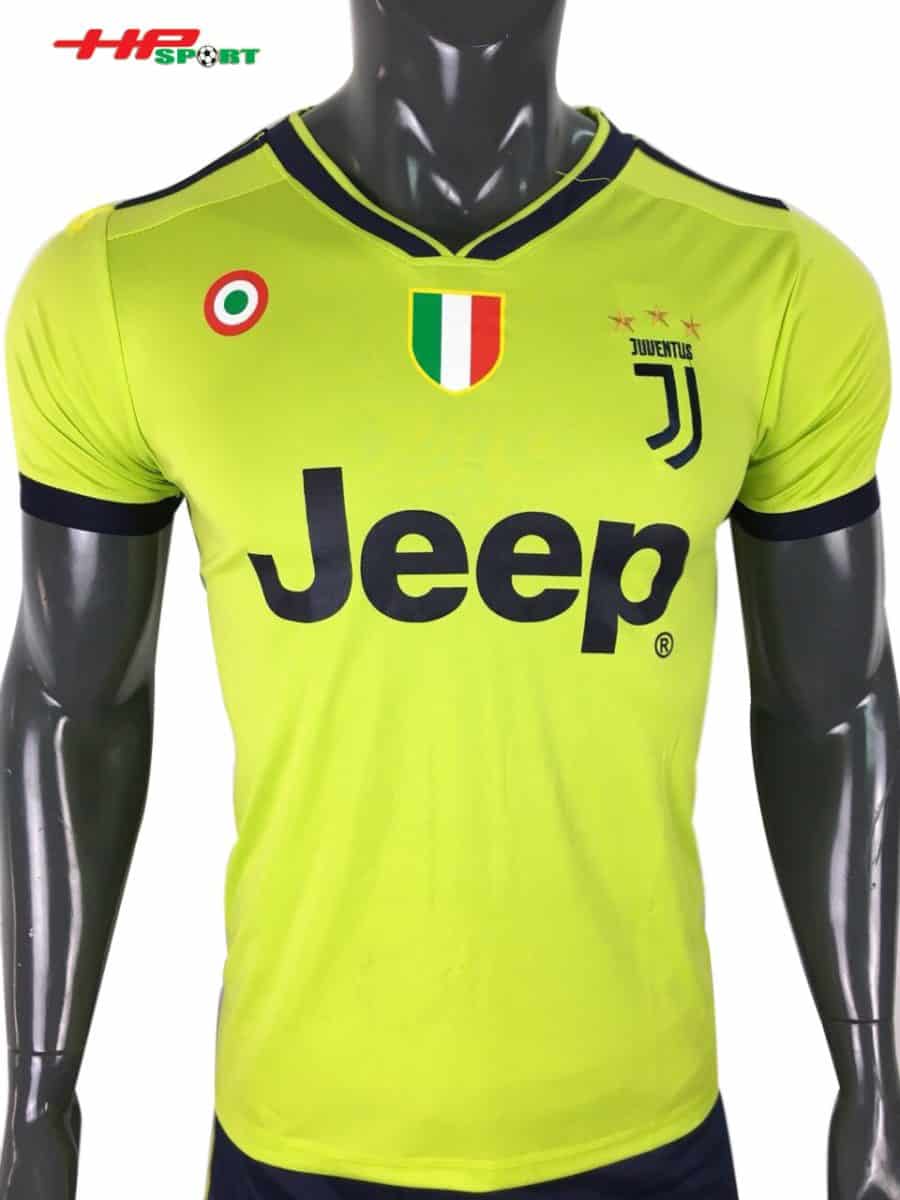 ÁO THI ĐẤU THỦ MÔN JUVENTUS 2019 2020 XANH CHUỐI