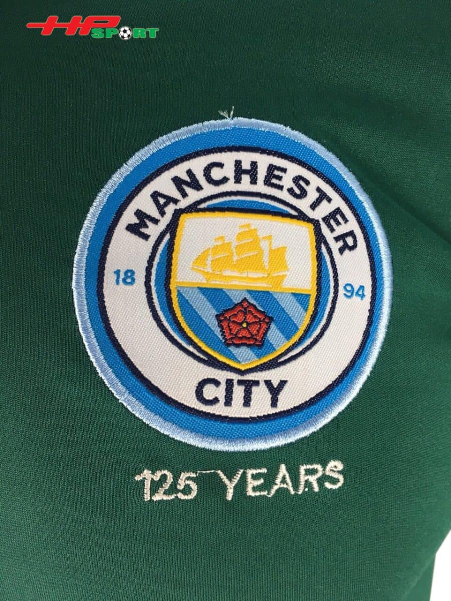 ÁO BÓNG ĐÁ THỦ MÔN MANCHESTER CITY SÂN NHÀ 2019 2020 XANH