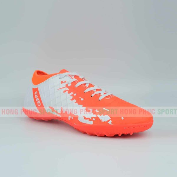 Giày bóng đá KAMITO Quang Hải cam trắng
