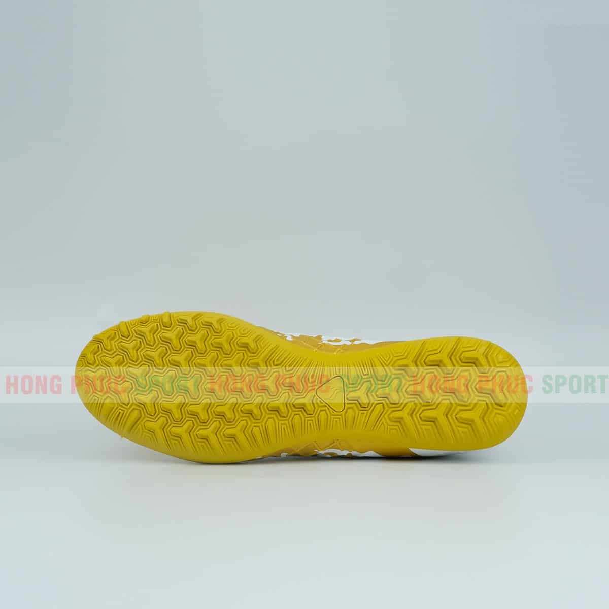 Giày đá bóng KAMITO Quang Hải vàng trắng