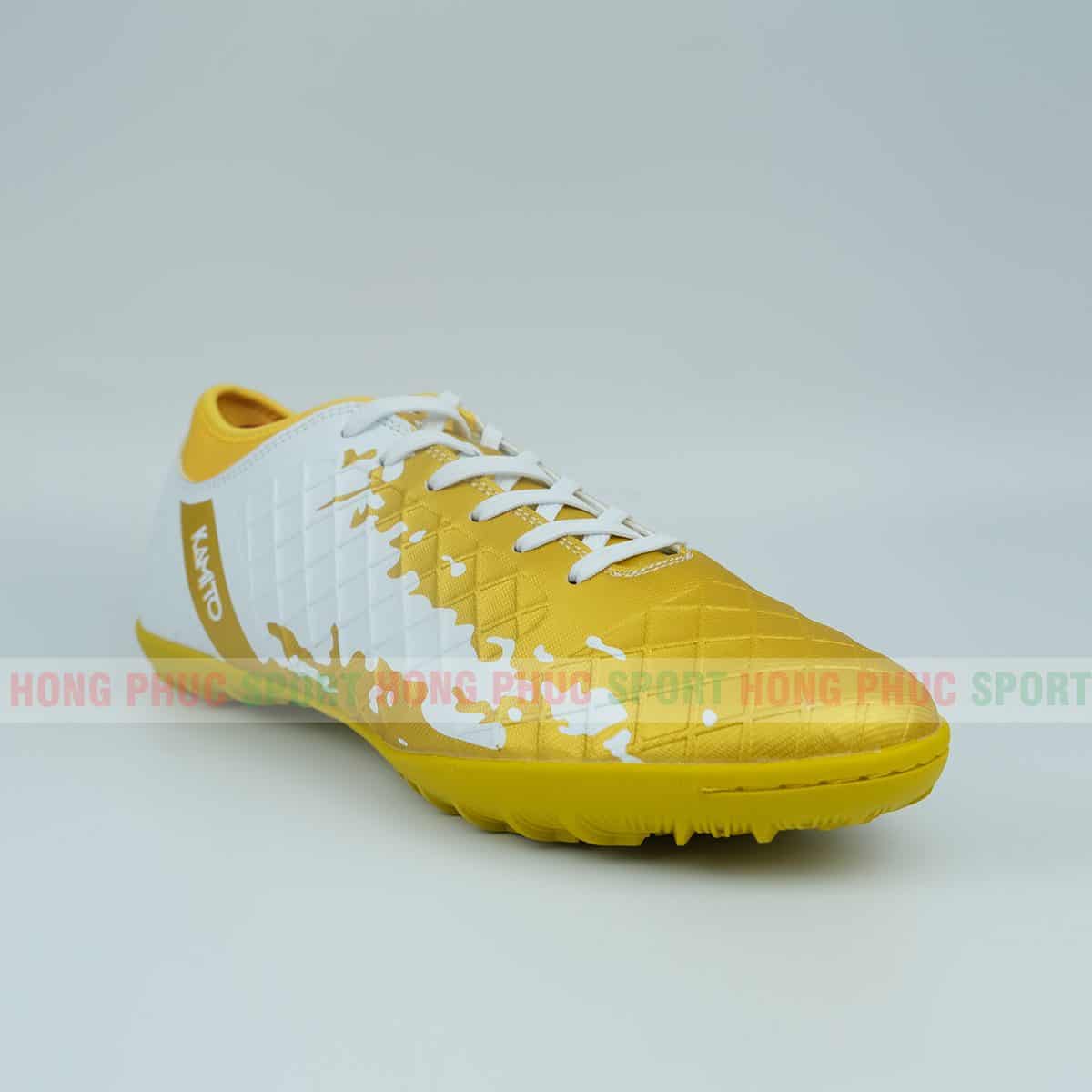 Giày bóng đá KAMITO Quang Hải vàng trắng Giày bóng đá KAMITO Quang Hải vàng trắng