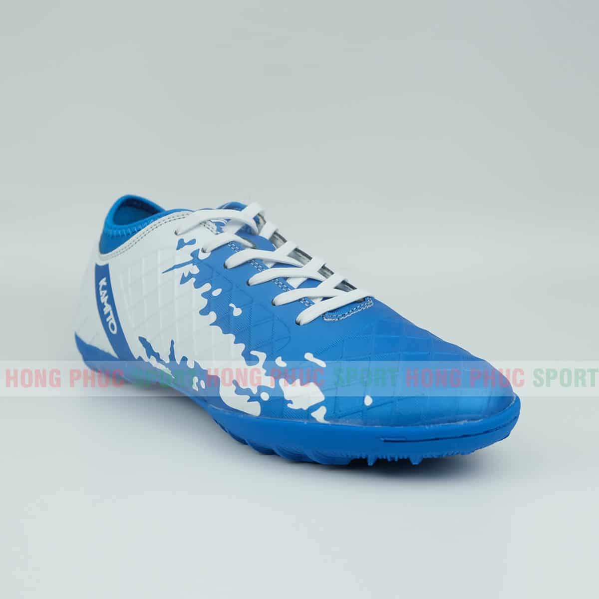Giày bóng đá KAMITO Quang Hải xanh trắng