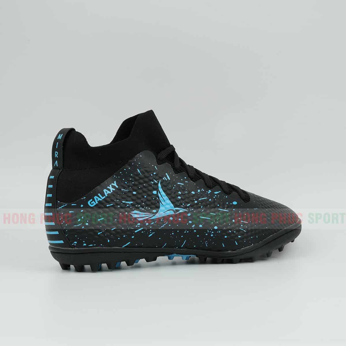 GIÀY ĐÁ BÓNG CAO CỔ CAO CẤP CHÍNH HÃNG MIRA GALAXY MÀU ĐEN