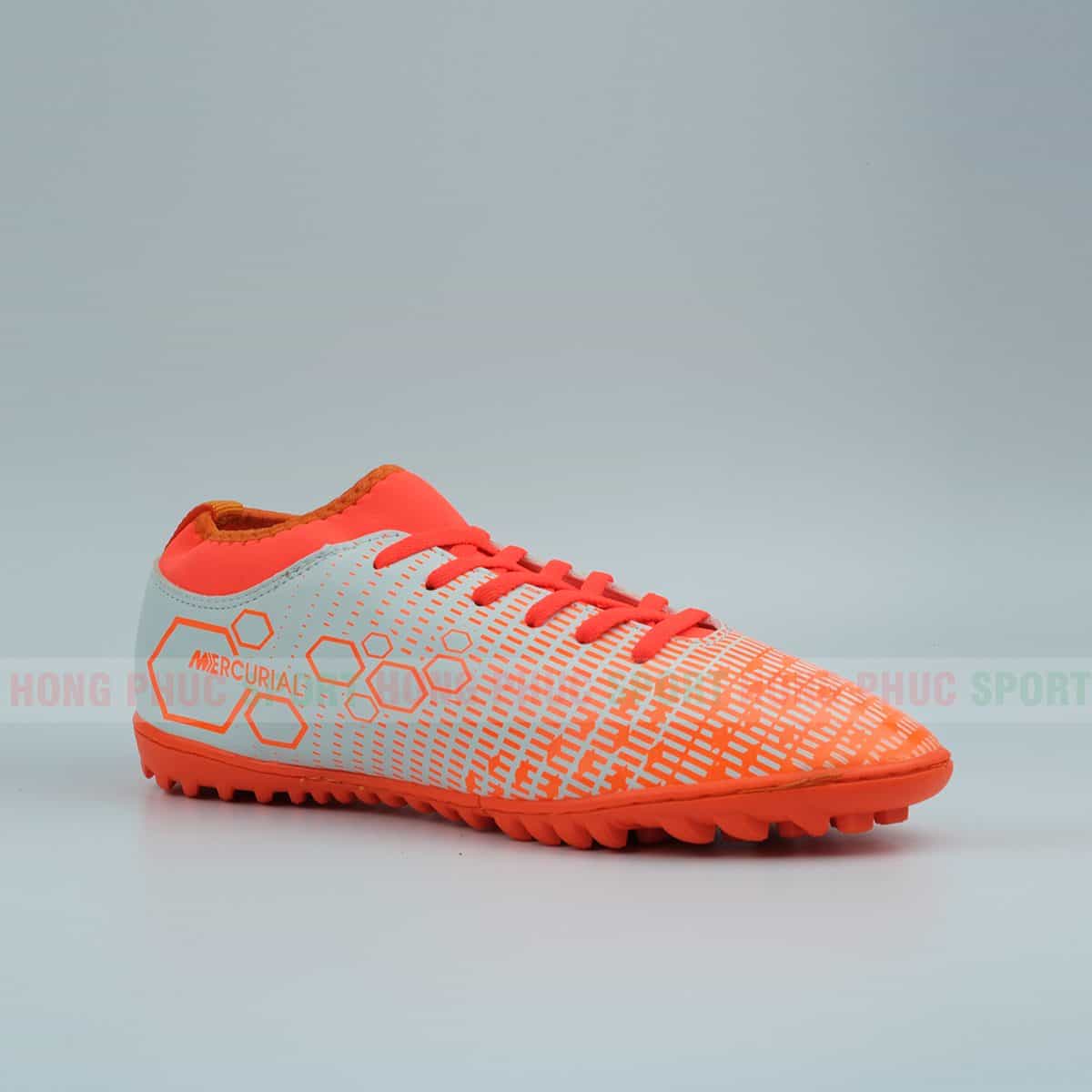 GIÀY ĐÁ BÓNG MERCURIAL CỔ CHUN FULL BOX MÀU CAM GIÀY ĐÁ BÓNG MERCURIAL CỔ CHUN FULL BOX MÀU CAM