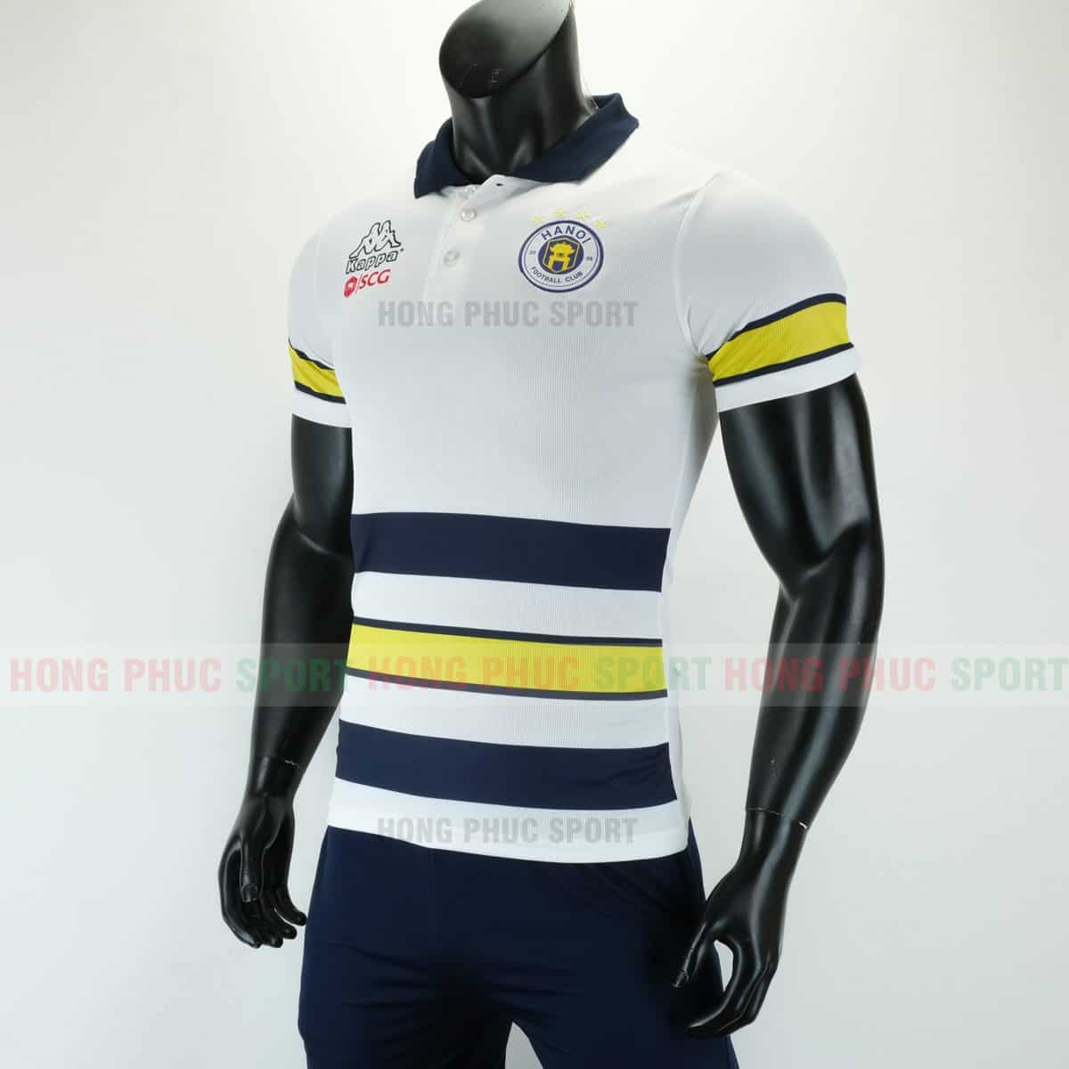 Áo bóng đá di chuyển CLB Hà Nội 2019 2020 màu trắng