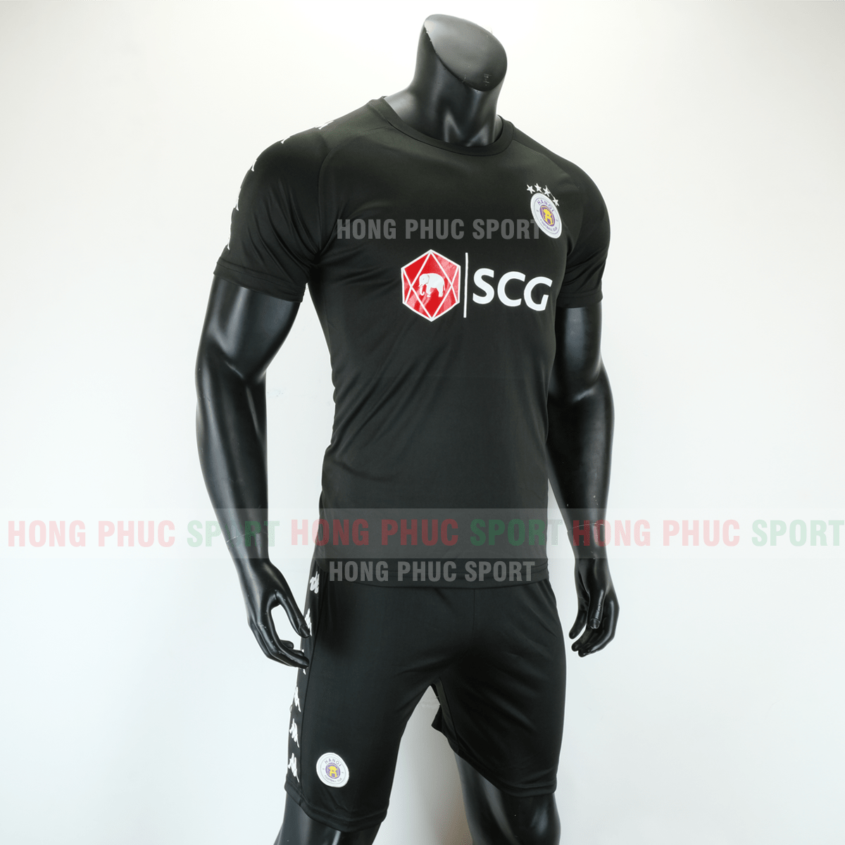 Mẫu Áo bóng đá thủ môn Hà Nội fc 2019 2020 màu đen có đệm