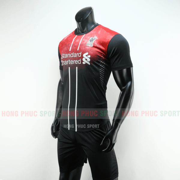 ÁO BÓNG ĐÁ LIVERPOOL 2019 2020 MÀU ĐỎ ĐEN