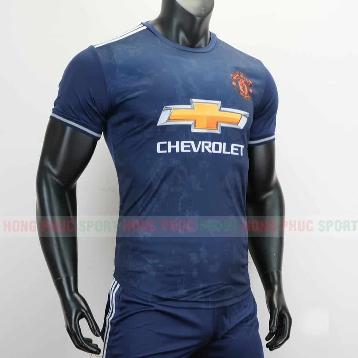 ÁO BÓNG ĐÁ MANCHESTER UNITED SÂN KHÁCH 2019 2020 TÍM THAN