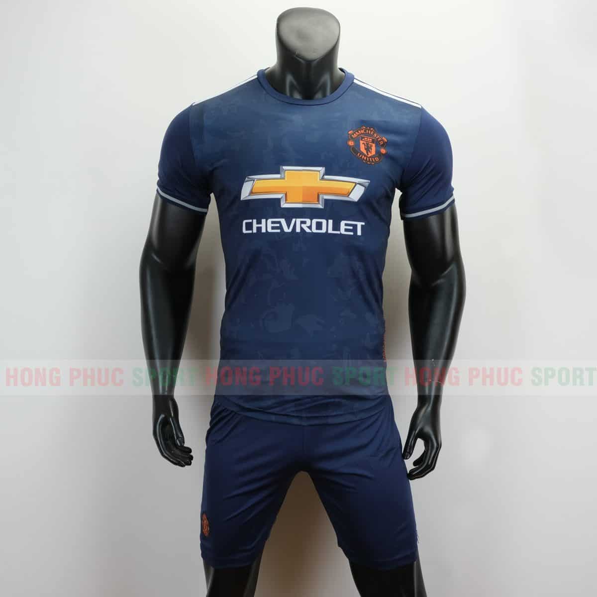 ÁO BÓNG ĐÁ MANCHESTER UNITED SÂN KHÁCH 2019 2020 XANH THAN