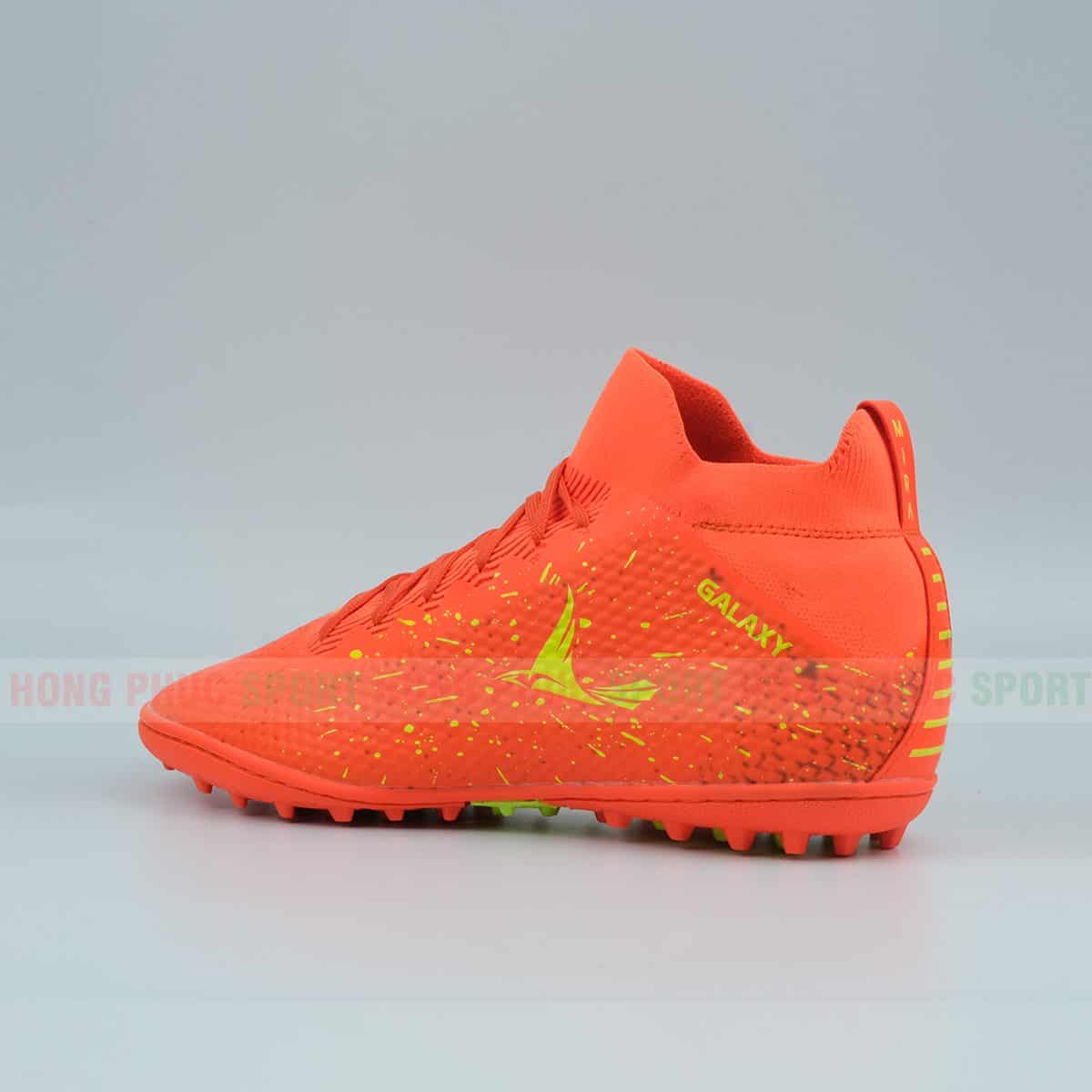 GIÀY ĐÁ BÓNG CAO CỔ CAO CẤP CHÍNH HÃNG MIRA GALAXY MÀU CAM