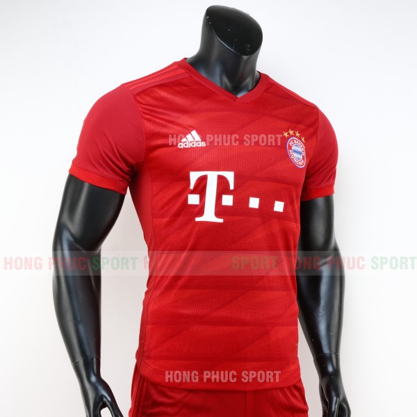 Áo bóng đá Bayern Munich sân nhà 2019 2020 màu đỏ hàng thái