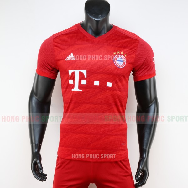 Áo bóng đá Bayern Munich sân nhà 2019 2020 màu đỏ hàng thái