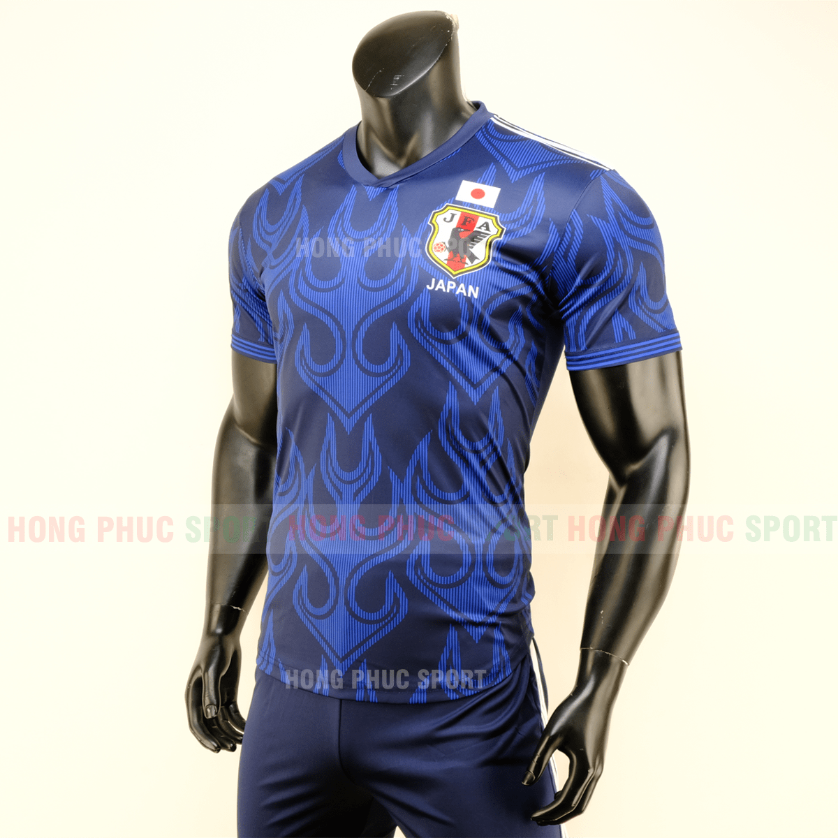 Áo bóng đá đội tuyển Nhật Bản sân nhà 2019 màu xanh Áo bóng đá đội tuyển Nhật Bản sân nhà 2019 màu xanh