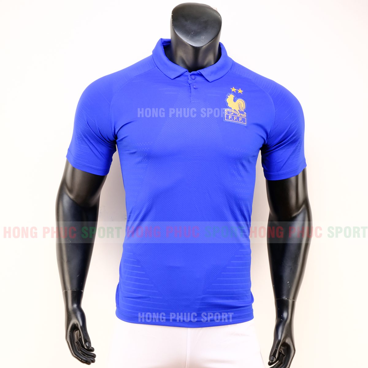 Áo bóng đá đội tuyển Pháp 2019 màu xanh kỷ niệm 100 năm thành lập hàng việt
