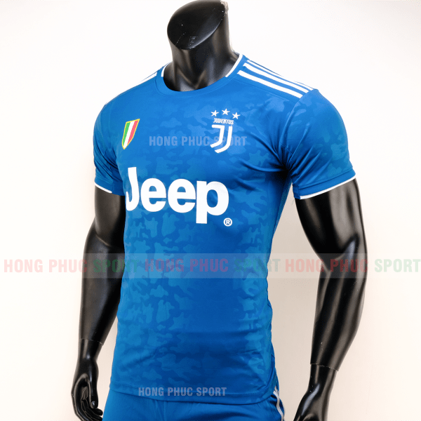 Áo bóng đá Juventus 2019 2020 màu xanh lam