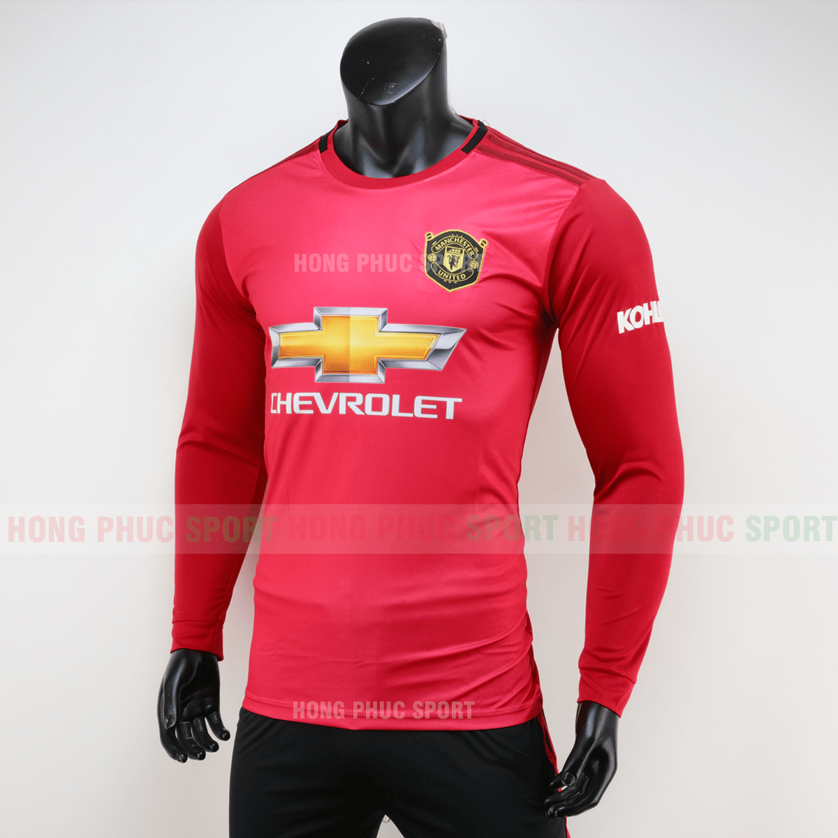 ÁO BÓNG ĐÁ MANCHESTER UNITED DÀI TAY SÂN NHÀ 2019 2020 ĐỎ ÁO BÓNG ĐÁ MANCHESTER UNITED DÀI TAY SÂN NHÀ 2019 2020 ĐỎ