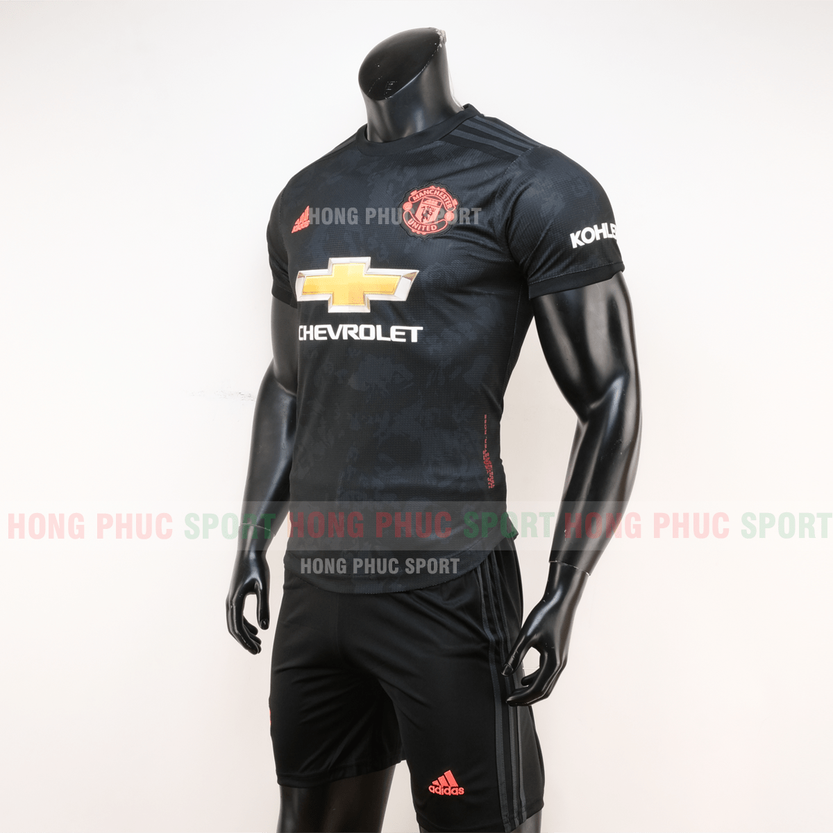 Áo bóng đá Manchester United mẫu thứ ba 2019 2020 màu đen hàng thái Áo bóng đá Manchester United mẫu thứ ba 2019 2020 màu đen hàng thái