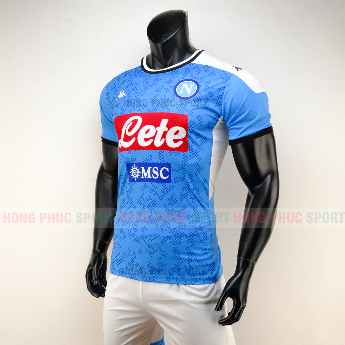 Áo bóng đá Napoli sân nhà 2019 2020 màu xanh lam Áo bóng đá Napoli sân nhà 2019 2020 màu xanh lam